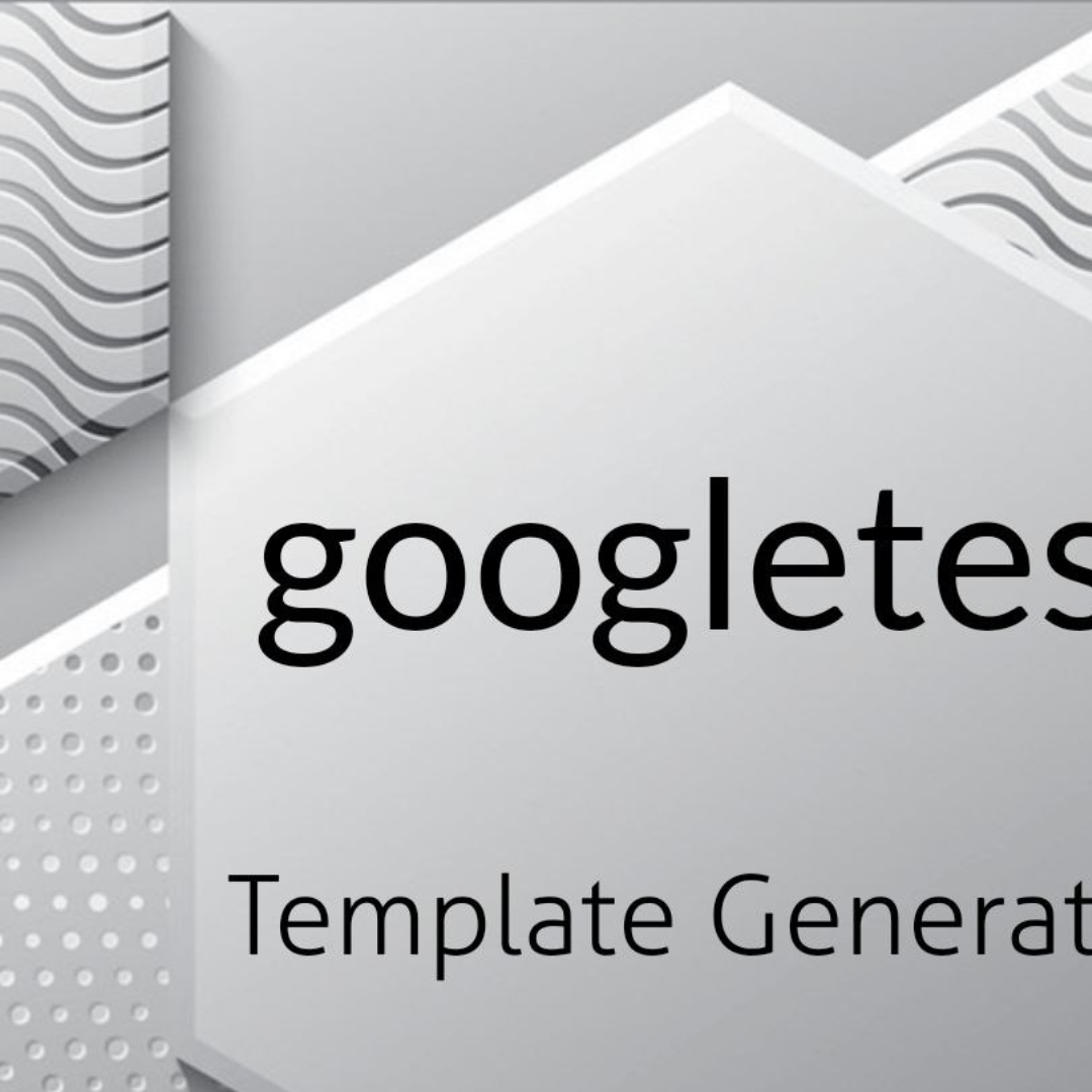 Template Generator for Gtest